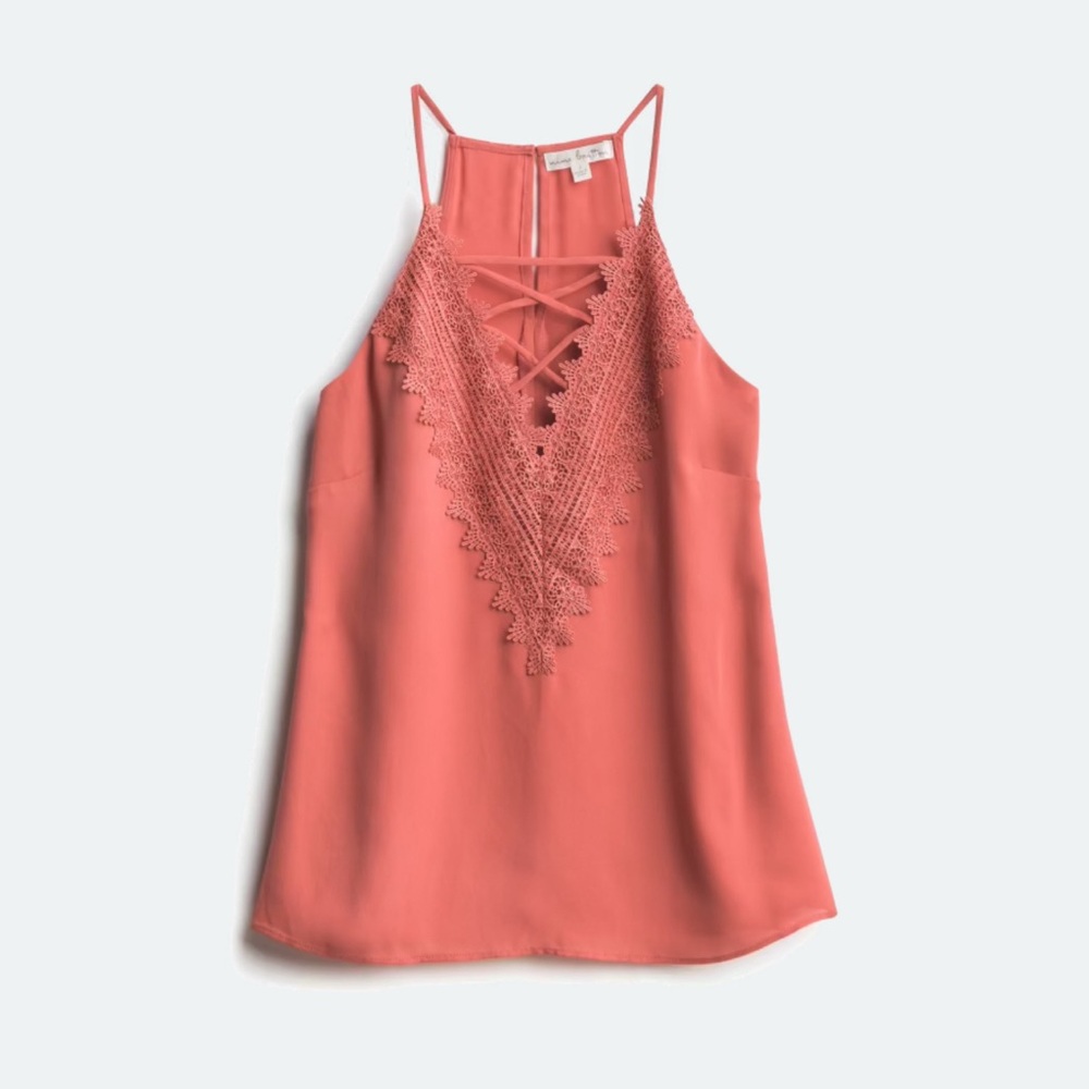 Nine Britton Lace Trim Cami Top from Stitch Fix